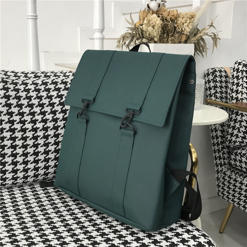 Messenger backpack daily commuter bag