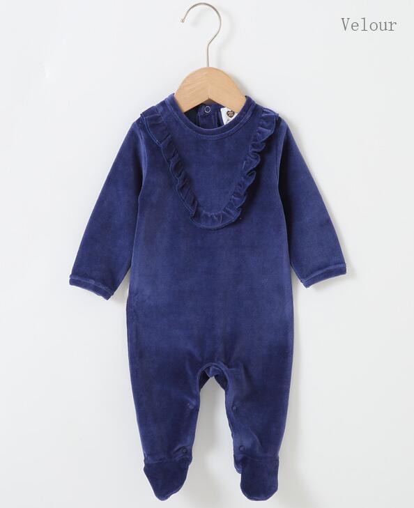 Baby rompers long sleeves children clothing baby overalls kids boys clothes girls clothes baby jumpsuit frill footies rompers