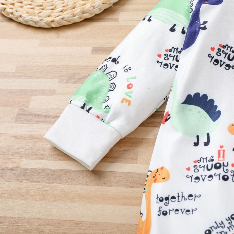 Baywell Cartoon Dinosaur Costume 0-18M Baby Clothes For Newborns Cotton Cute Jumpsuit For Kids Boys Girls Children&#39;s Overalls