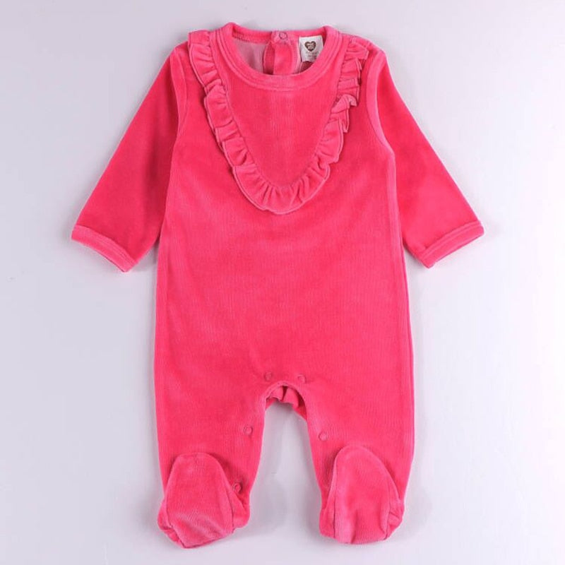 Baby rompers long sleeves children clothing baby overalls kids boys clothes girls clothes baby jumpsuit frill footies rompers