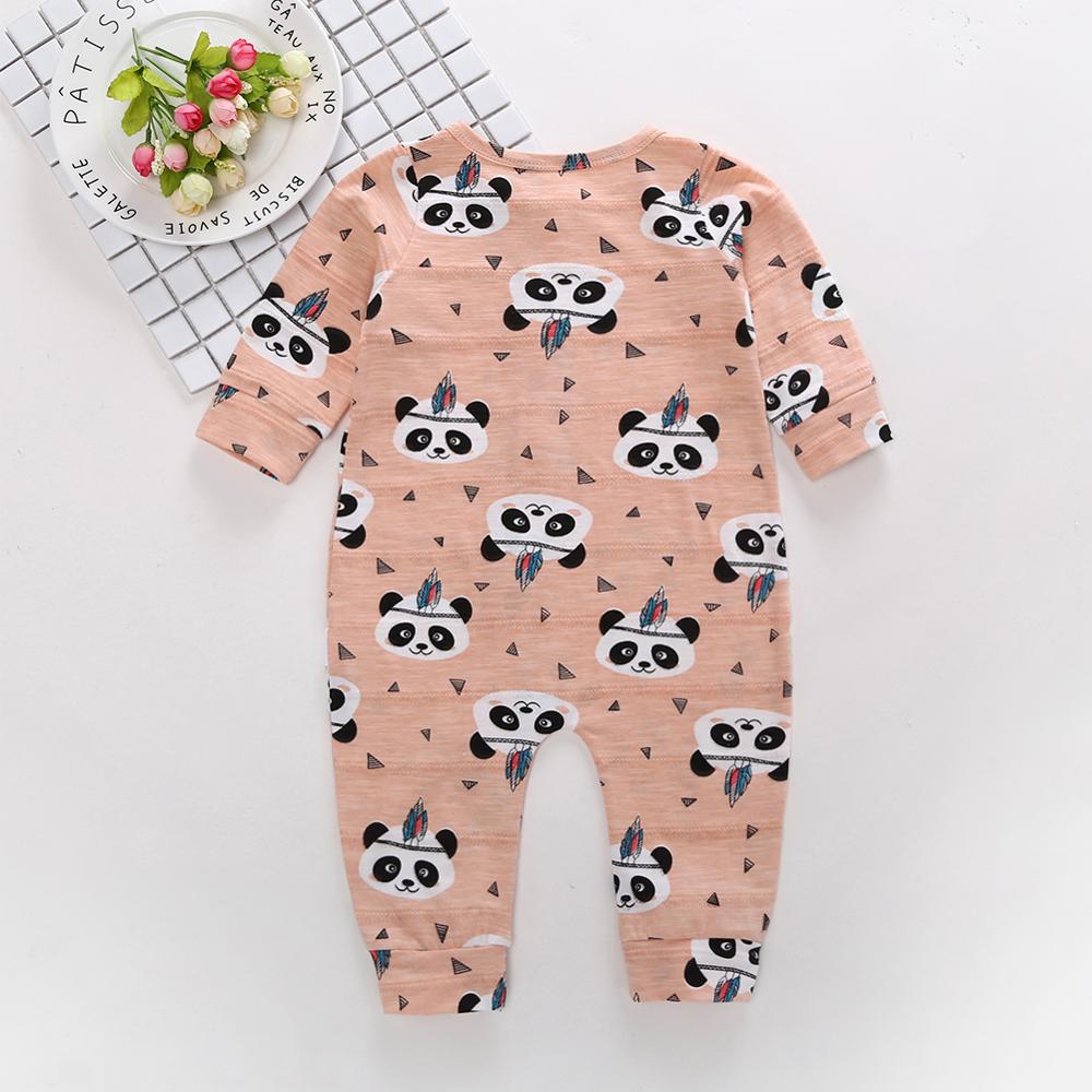 PatPat New Arrival Spring and autumn long-sleeved animal Rompers Baby's Clothing