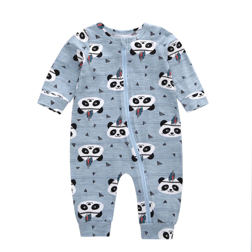 PatPat New Arrival Spring and autumn long-sleeved animal Rompers Baby's Clothing