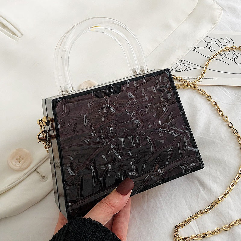 European and American Western Style Chain Shoulder Diagonal Bag