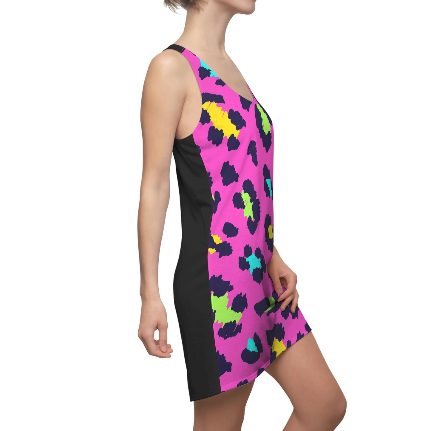 Women's Cut & Sew Racerback Dress (AOP)