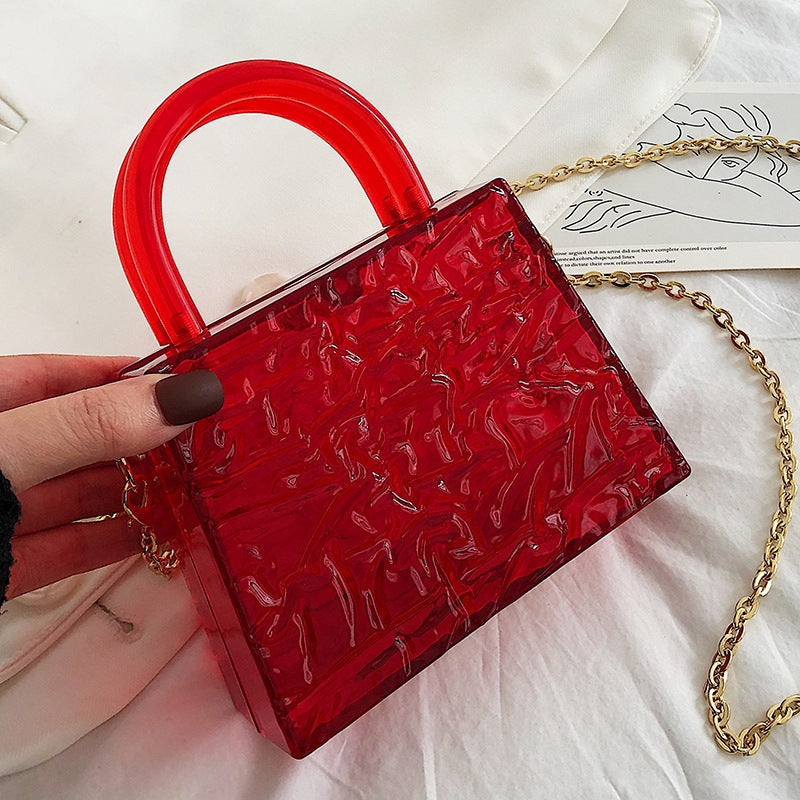 European and American Western Style Chain Shoulder Diagonal Bag