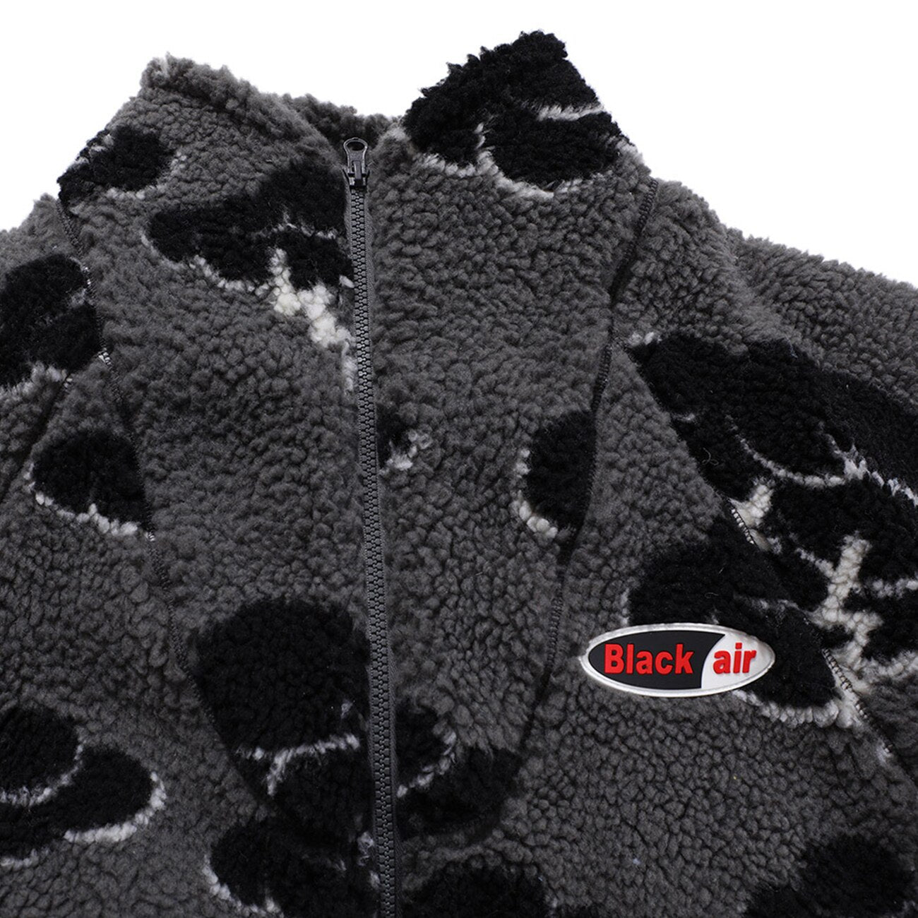 LACIBLE Hip Hop Warm Parka Jacket Mens Streetwear Retro Vintage Cloud Bomber Jacket Coats Winter Harajuku Fleece Jacket Outwear