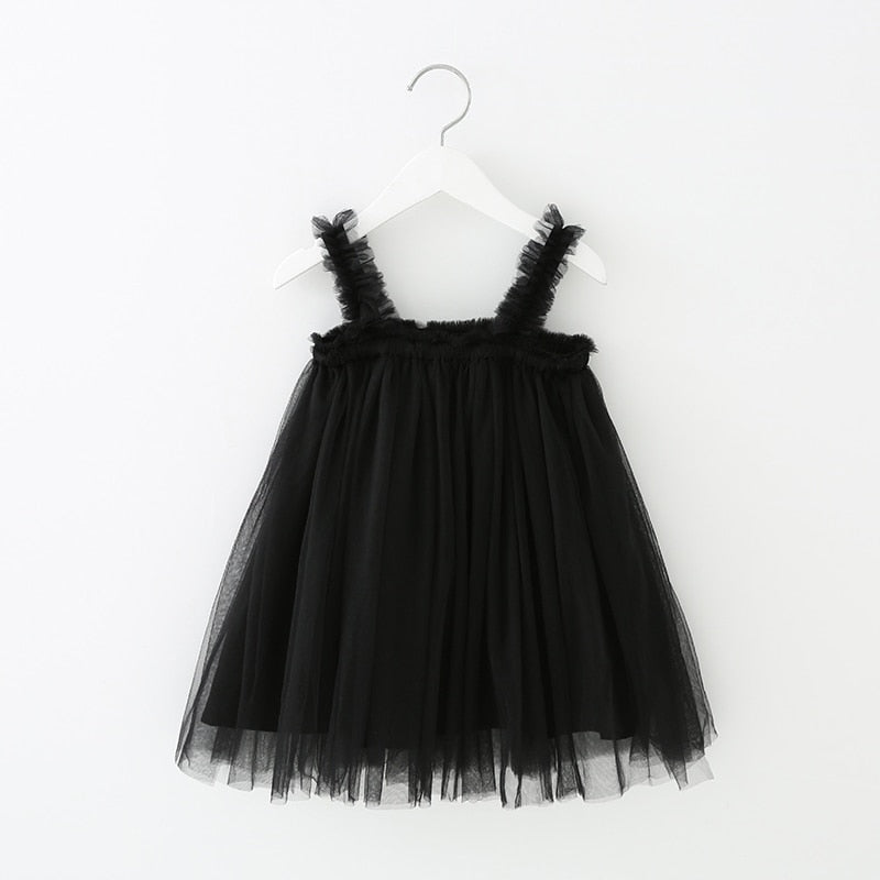 1-6T Kids Dress For Girls New Fashion Girl Party Dress Children & Lovely Baby Girl Dress Kids Tutu Sleeveless Wedding Dress