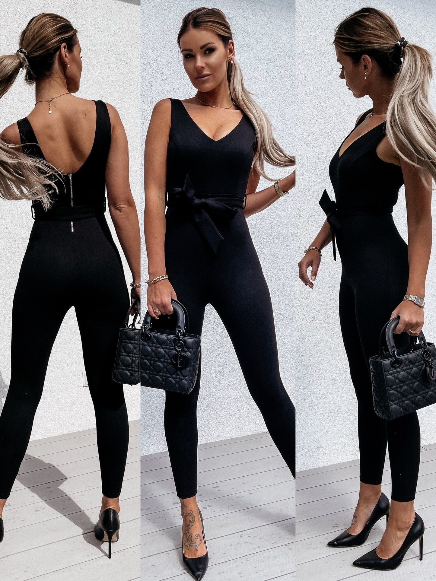 Summer Fashion Sleeveless Jumpsuits For Women 2021 high Waist Playsuit Clubwear Bodysuit Rompers With Belt