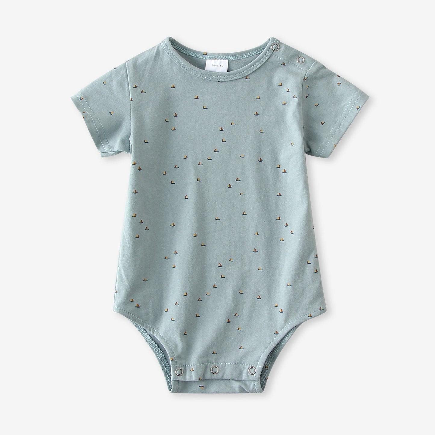 Infant Baby Boy Girl Romper Spring Summer Newborn Button Jumpsuit Printed Casual Long Sleeve Baby Boy Outfits Clothes Autumn