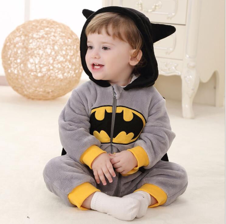 Baby Leopard Kigurumi Pajamas Newborn Infant Romper Onesies Animal Anime Costume Outfit Hooded Cute Winter Clothing For Girl Boy