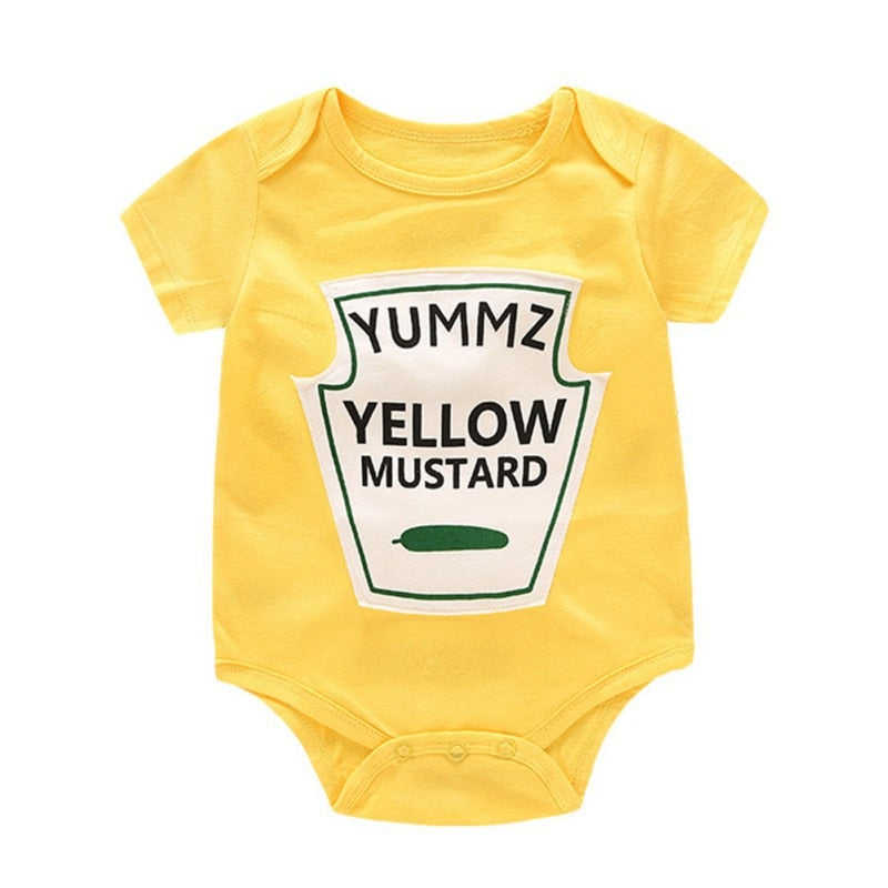 Baywell Baby Rompers Twins Boys Girls Rompers Cute Vegetable Jumpsuit Romper for Newborns Cotton Clothes Costumes For Infants