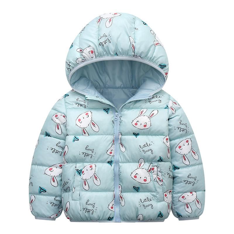 Kids Hooded Jackets Boys Girls Cartoon Patern Winter 2022 Snowsuit Outerwear 2022 Baby Boy Zipper Cotton Jacket For Kids Coats