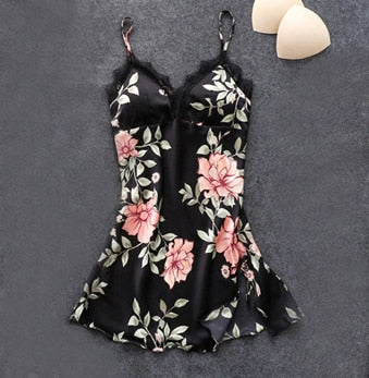 Pink Pajamas Sets Womens Strap Top Pants Sleepwear Suit Spring Autumn Home Wear Nightwear Kimono Robe Bath Gown M-XXL