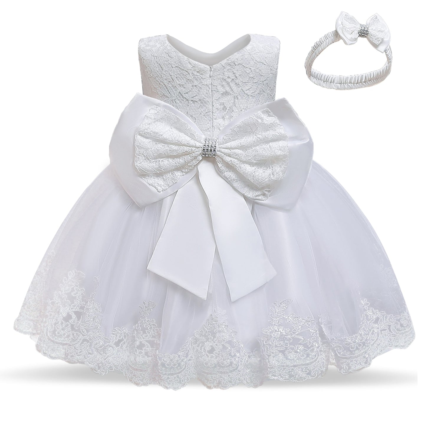 12M Baby Girl 1 Year Birthday Dress Newborn Christening Gown Infant Girls Dress Toddler Baptism Dresses Little Baby Vestidos