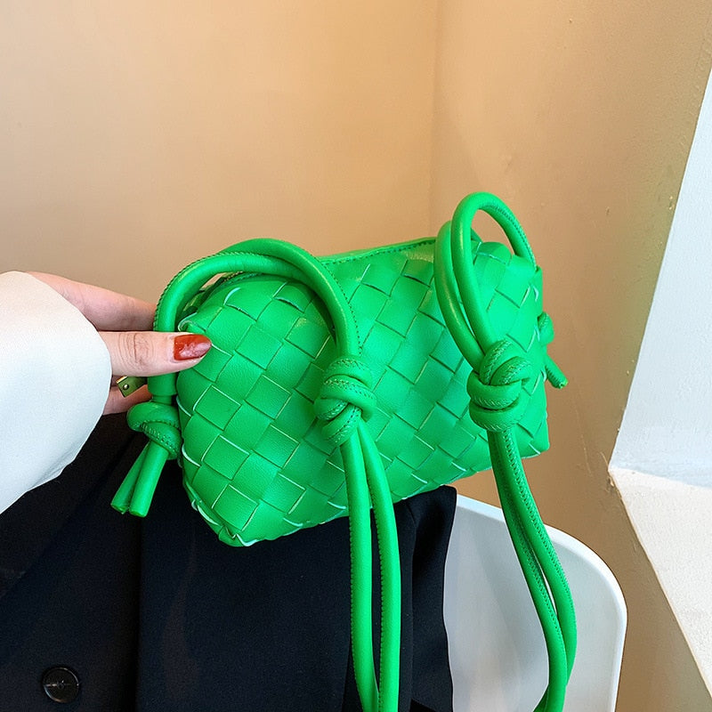 Luxury Designer Handbags Women & Bags Brand High Quality PU Leather Green Shoulder Crossbody Travel Wallets