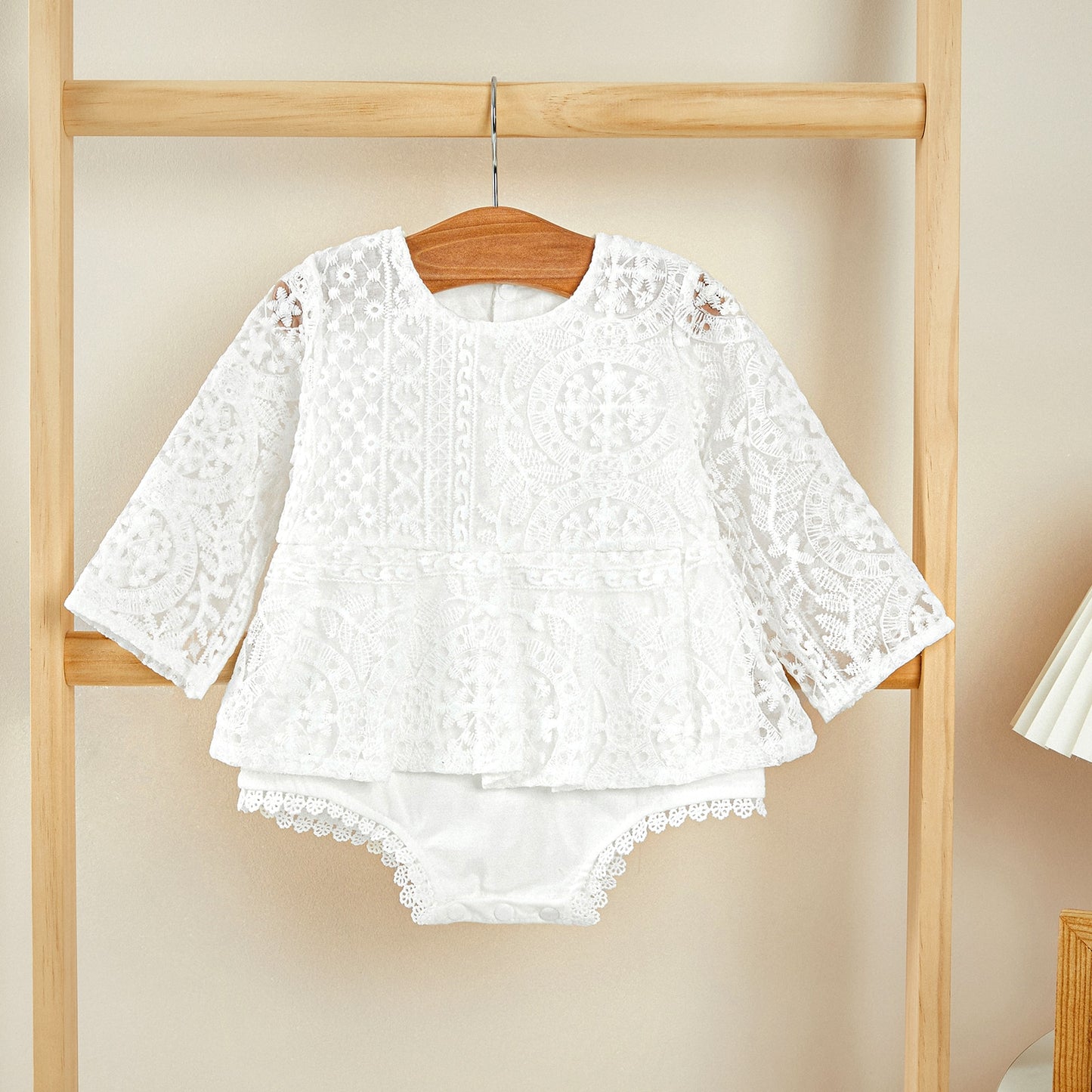 Txlixc Newborn Toddler Baby Girl Romper Sister Outfit Flower Lace Romper Jumpsuits Tutu Dress Summer Fall Clothes 0-24M