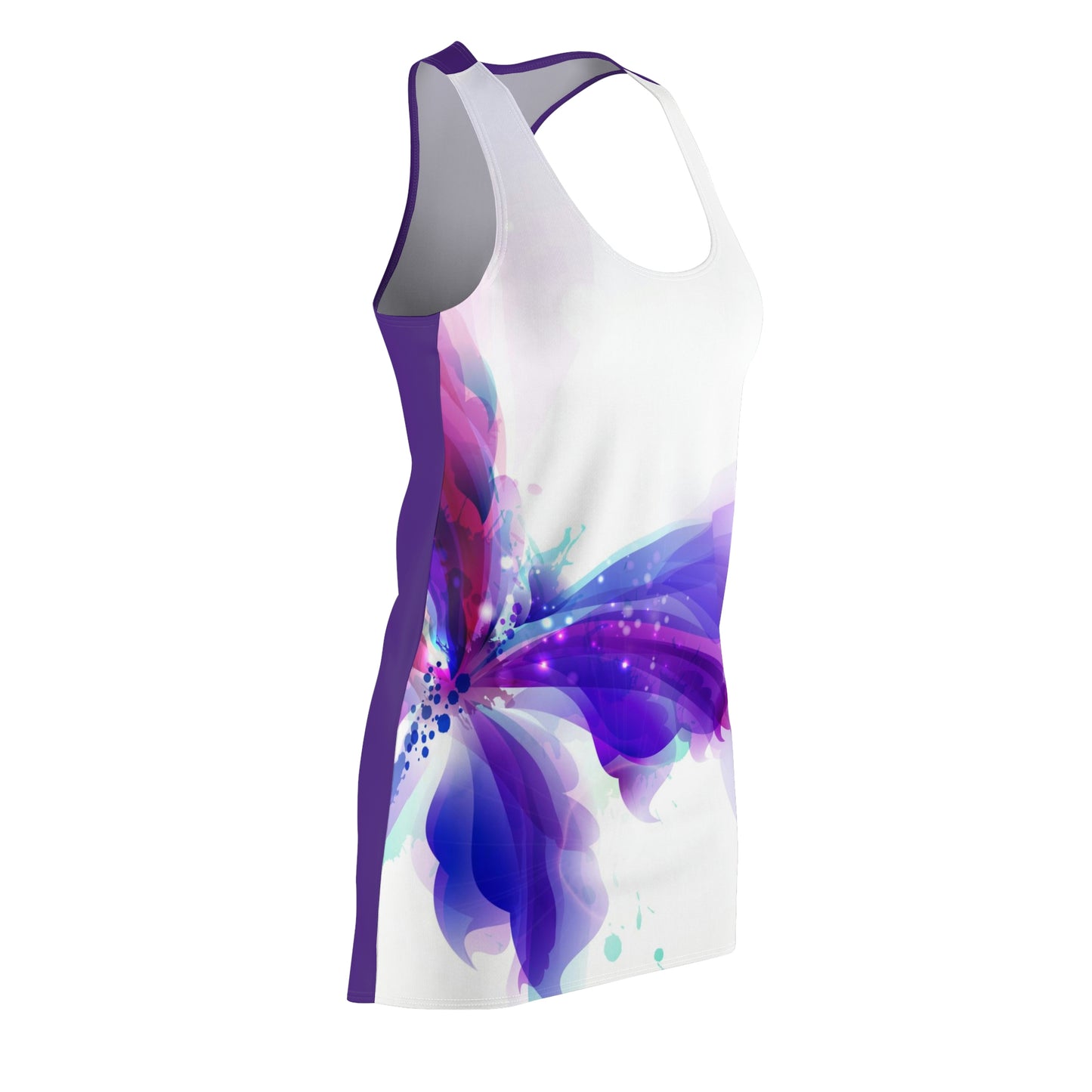 Women's Cut & Sew Racerback Dress (AOP)